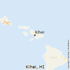 Kihei,Hawaii Map