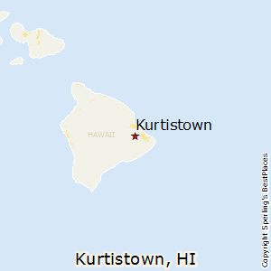 Kurtistown,Hawaii Map