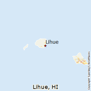 Lihue,Hawaii Map