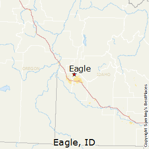 Eagle,Idaho Map