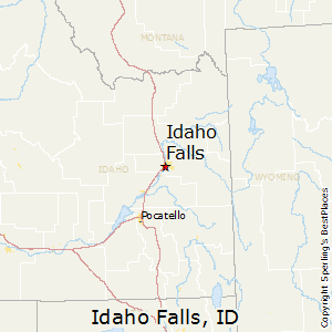 Idaho_Falls,Idaho Map