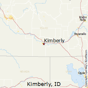 Kimberly,Idaho Map