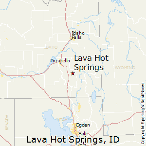 Lava_Hot_Springs,Idaho Map