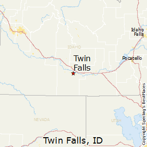 Twin_Falls,Idaho Map