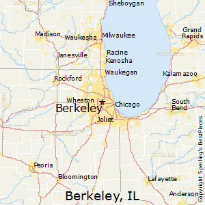 Berkeley,Illinois Map