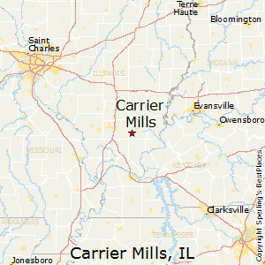 Commuting in Carrier Mills, Illinois