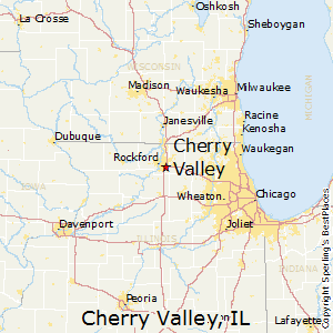 Cherry_Valley,Illinois Map