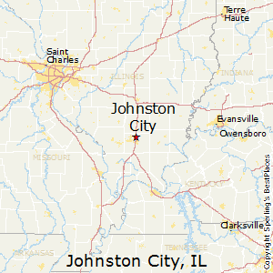 Johnston_City,Illinois Map
