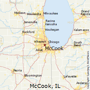 McCook,Illinois Map