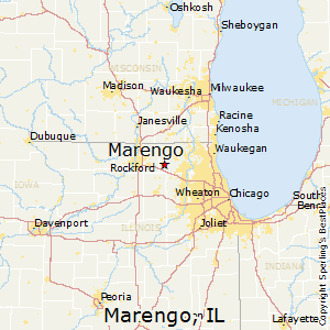 how far is marengo illinois from my location