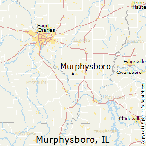 Murphysboro,Illinois Map