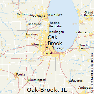 Oak_Brook,Illinois Map