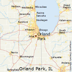 Orland_Park,Illinois Map