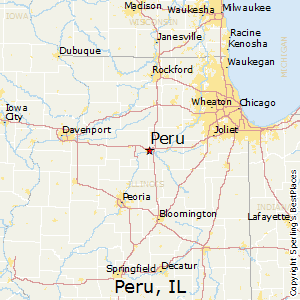 Map Of Peru Illinois Best Places to Live in Peru, Illinois