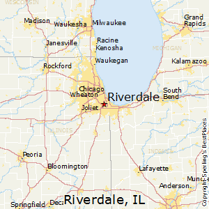 Riverdale,Illinois Map