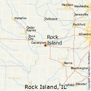 Rock_Island,Illinois Map