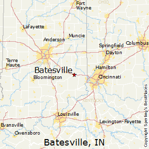 Map Of Batesville Indiana Batesville, Indiana Cost of Living