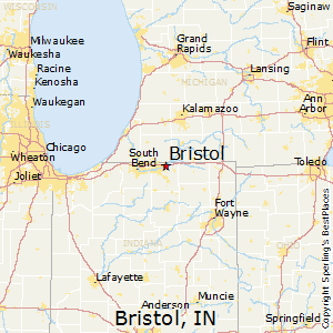 Map Of Bristol Indiana Bristol, Indiana Cost of Living