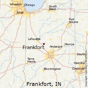 Map Of Frankfort Indiana Frankfort, Indiana Cost of Living