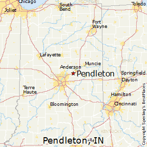 Map Of Pendleton Indiana Pendleton, Indiana People