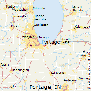 Map Of Portage Indiana Portage, Indiana Economy