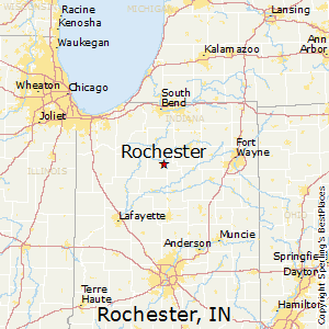 Map Of Rochester Indiana Rochester, Indiana People