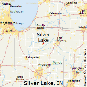 Silver Lake Indiana Map Best Places To Live In Silver Lake, Indiana