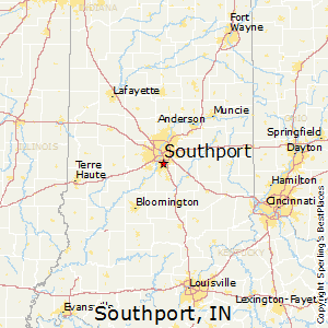Southport,Indiana Map