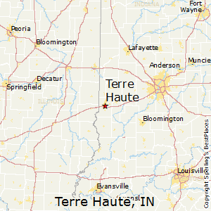 Terre_Haute,Indiana Map