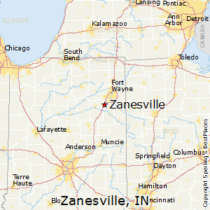 Zanesville Ohio Directions