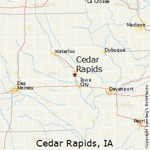 Cedar_Rapids,Iowa Map