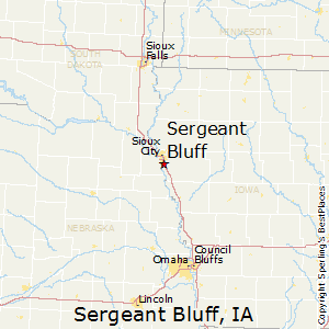 Sergeant_Bluff,Iowa Map