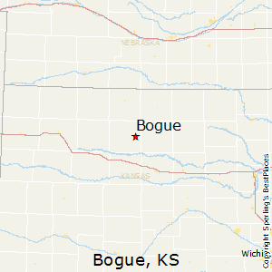 Bogue,Kansas Map