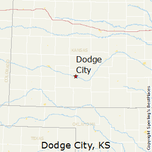 Dodge_City,Kansas Map