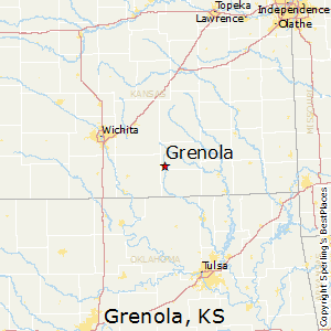 Grenola,Kansas Map