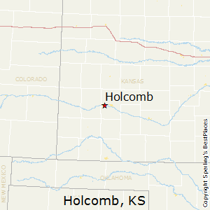 Holcomb,Kansas Map