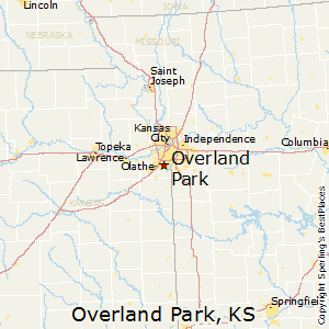 Overland_Park,Kansas Map