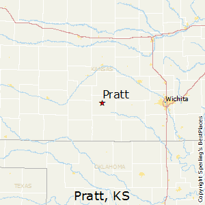 Pratt,Kansas Map