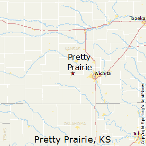 Pretty_Prairie,Kansas Map