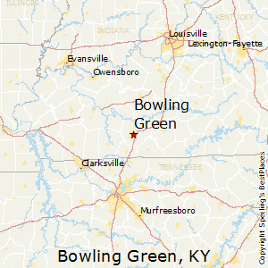 Bowling_Green,Kentucky Map