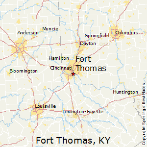 Fort_Thomas,Kentucky Map