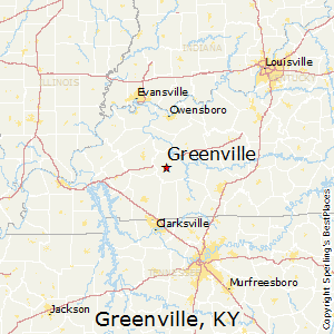 greenville kentucky rochester powderly ky map city bestplaces