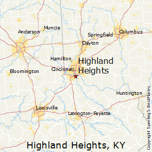 Highland_Heights,Kentucky Map