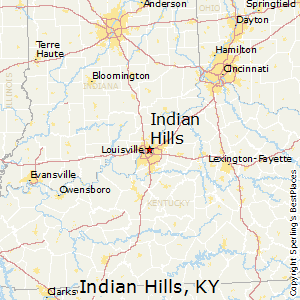 Indian_Hills,Kentucky Map