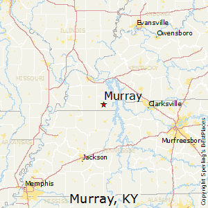 Murray,Kentucky Map