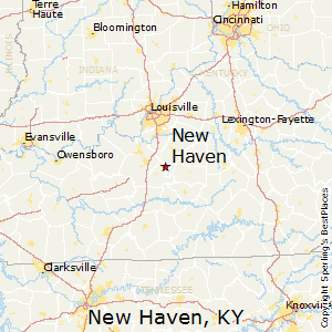 New_Haven,Kentucky Map