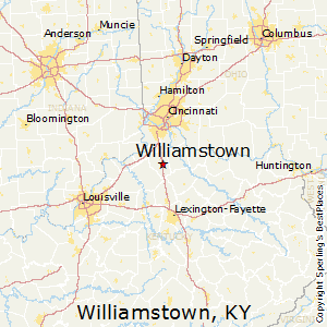 Williamstown Ky On Map Best Places To Live In Williamstown, Kentucky