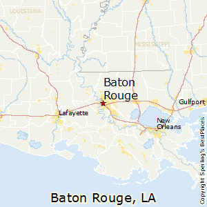 Baton_Rouge,Louisiana Map