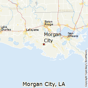 Morgan_City,Louisiana Map