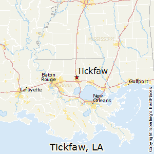 Tickfaw,Louisiana Map